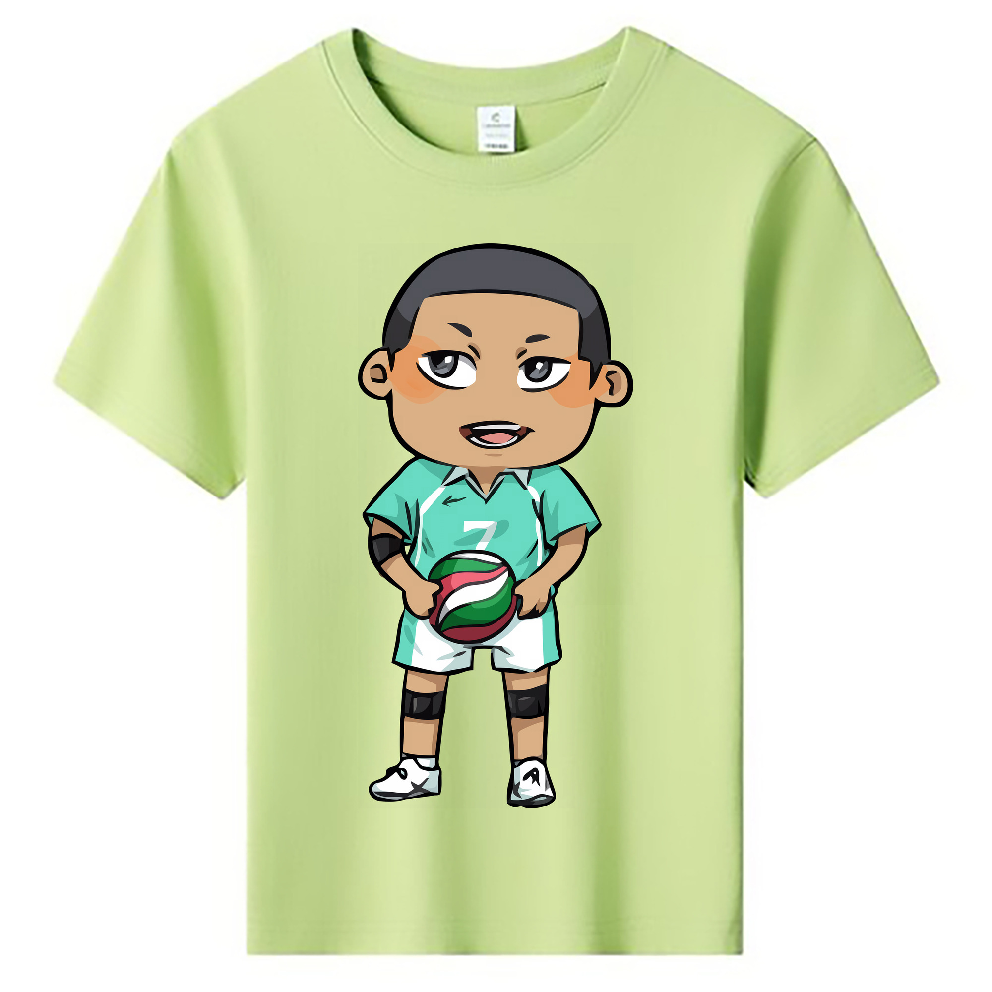 （画像用） ハイキュー!! Haikyu!! 綿100％キッズTシャツ（フロントプリント）